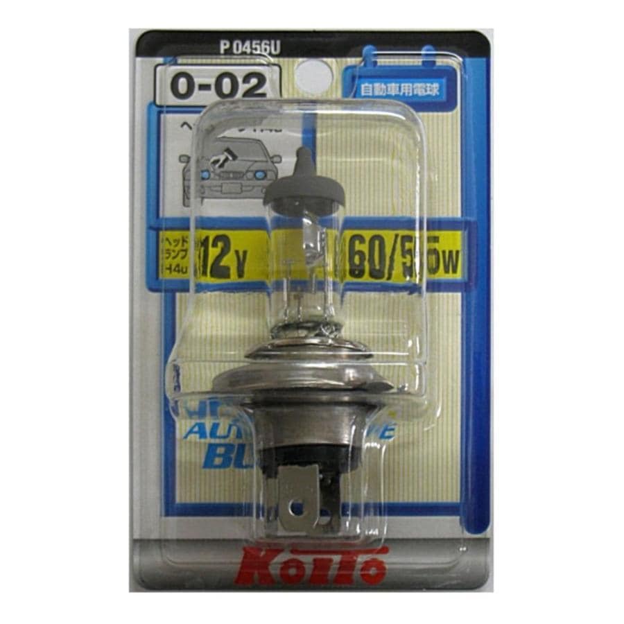 小糸　電球　ノーマルハロゲン　Ｈ4　12Ｖ60／55Ｗ　Ｐ0456Ｕ　1個入り