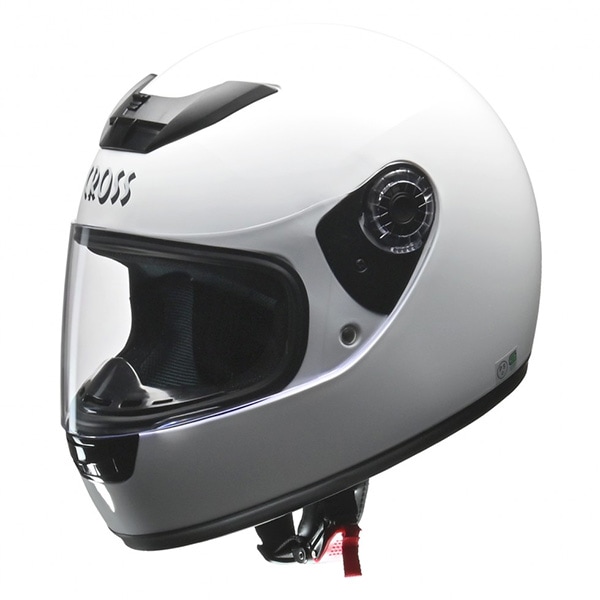リード工業 LEAD バイク ヘルメット フルフェイス CROSS CR-715 ホワイト 【同梱不可】