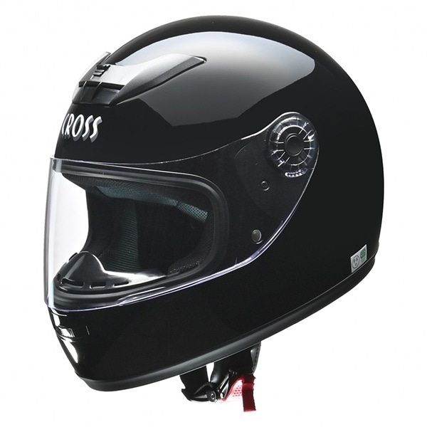 リード工業 LEAD バイク ヘルメット フルフェイス CROSS CR-715 ブラック 【同梱不可】