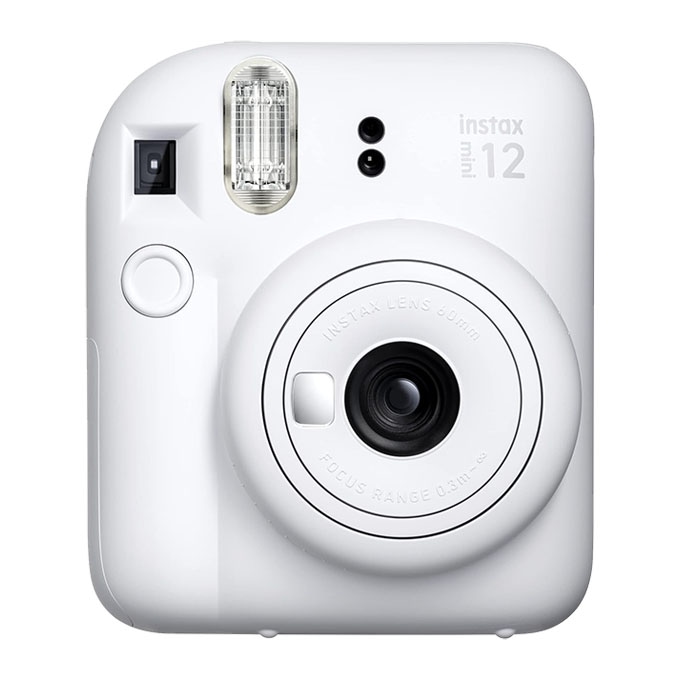 ＜お一人さま1個限り＞富士フイルム チェキ instax mini 12 クレイホワイト チェキカメラ カメラ