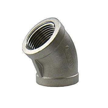 ステンレス継手　45エルボ　Ｐ45Ｌ1／4