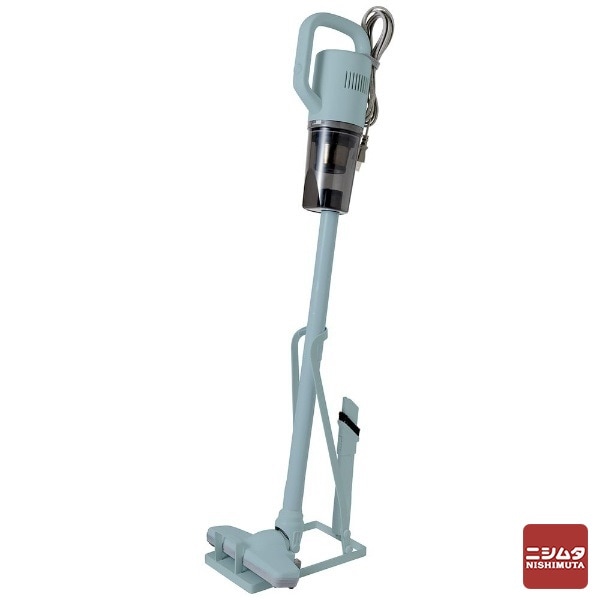 Ｃ:ＮＥＴ シーネット スタンド付きスティッククリーナー AVFS001LBL ライトブルー 掃除機 コード式【同梱不可】【送料無料】