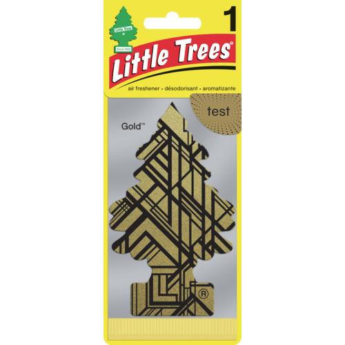 【ネコポス対応】Little Trees(リトルツリー)  エアフレッシュナー 釣り下げ式 Gold ゴールド