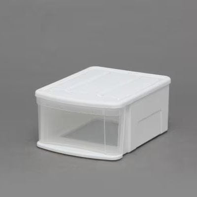 アイリスオーヤマ チェストI SS ホワイト/クリア