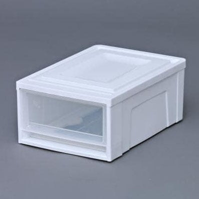 アイリスオーヤマ 収納ボックス 衣装ケース LDサイズ BC-LD ホワイト/クリア