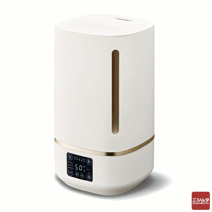 ドウシシャ 【外箱に少々難あり/中身は新品です】 カンタン給水 超音波式加湿器 mistone ミストーン 400 ホワイト DKW-2440WH 超音波式 加湿器