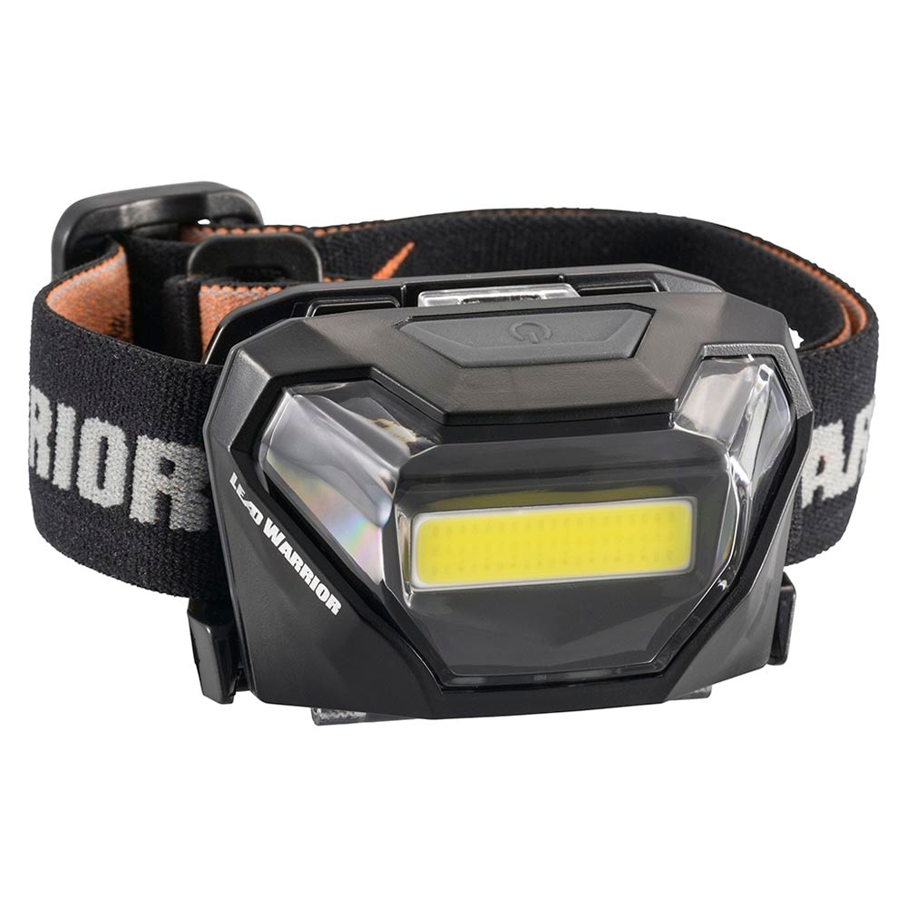 オーム電機 COBヘッドライト ブラック LC-LW550C-K 単4形×3本使用/HIGH