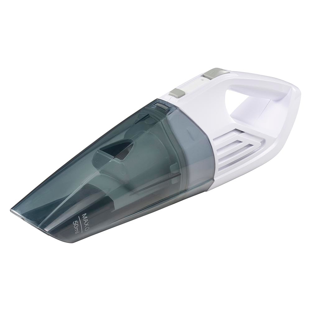 オーム電機 充電式ハンディークリーナー WET+DRY  KAJ-H04AB-W 液体も吸える、乾湿両用クリーナー