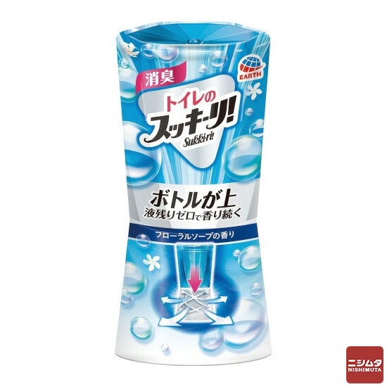 アース製薬　トイレのスッキーリ　フローラルソープの香り　400ｍｌ