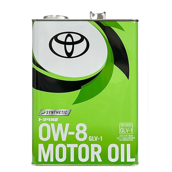 トヨタ モーターオイル GLV-10W8 4L