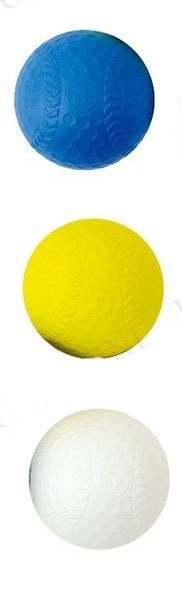 カシマヤ(KASHIMAYA)  やわらかカラー野球ボール 1P【色指定不可】