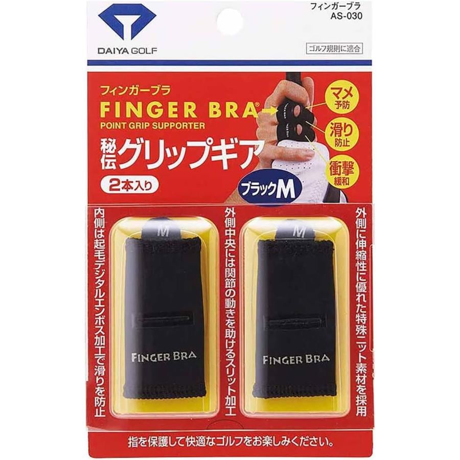 ダイヤゴルフ(DAIYA GOLF) フィンガーブラ ブラック  M  AS-030
