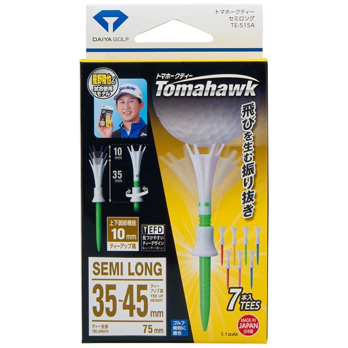 ダイヤゴルフ(DAIYA GOLF) トマホークティー セミロング TE-515A