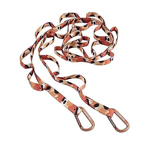 キャプテンスタッグ カラビナ付きループロープ スパロウカモ UM-1563