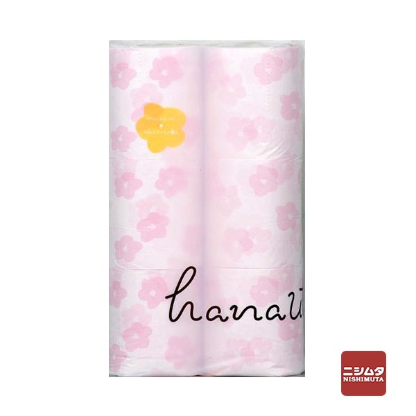 西日本衛材　さくらｈａｎａｕｔａ　うたうさくらの香り　12ロール入　トイレットペーパー