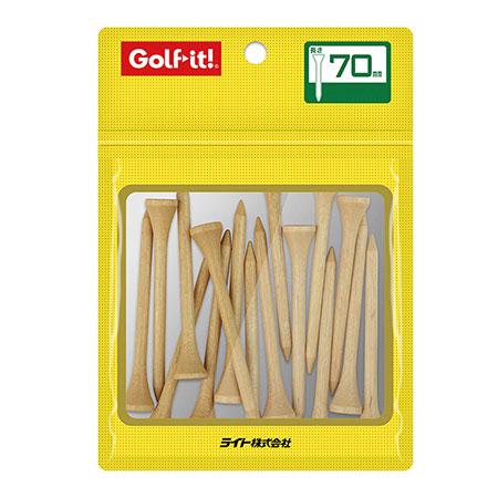 ライト(LITE) Golf it!(ゴルフイット!)  SP ウッドティー 70 T-571