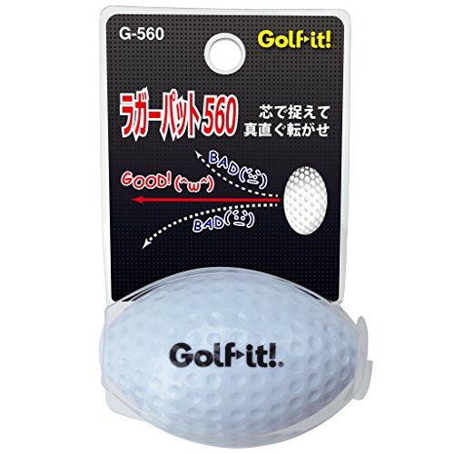 ライト(LITE) Golf it!(ゴルフイット!)  ラガーパット  ホワイト G-560
