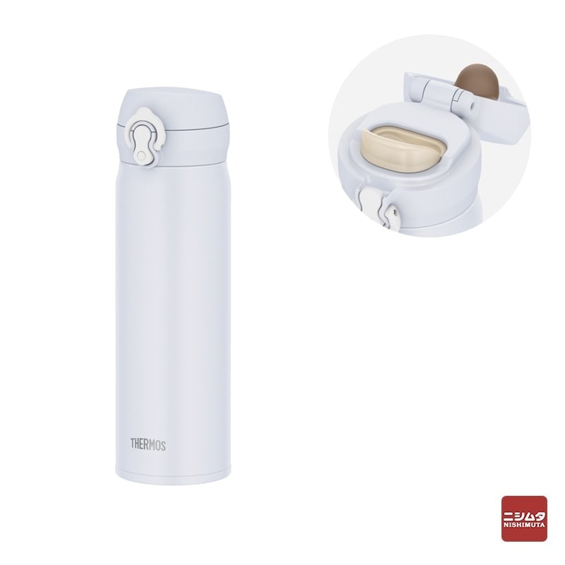THERMOS　サーモス　JNL-S500　真空断熱携帯マグボトル　スノーホワイト【送料無料】