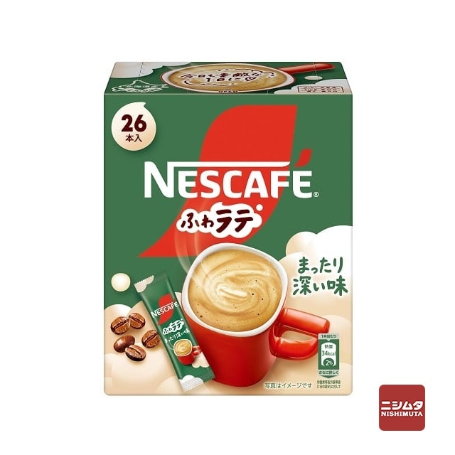 ネスレ日本　ネスカフェ　ふわラテ　まったり深い味　26本入り　インスタントコーヒー　スティックコーヒー【ｍ特】
