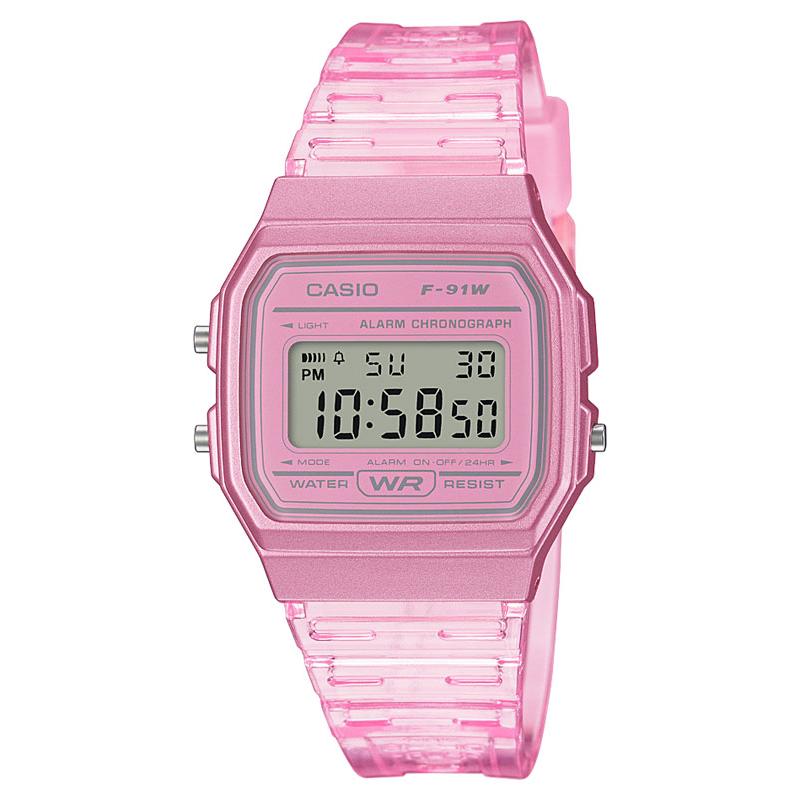 CASIO(カシオ)  腕時計 カシオ コレクション F-91WS-4JH ピンク