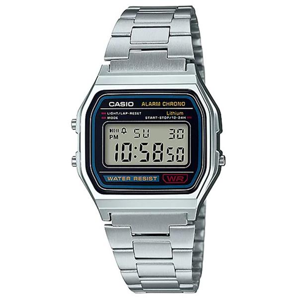 CASIO(カシオ)  腕時計 カシオ コレクション A158WA-1JH メンズ シルバー