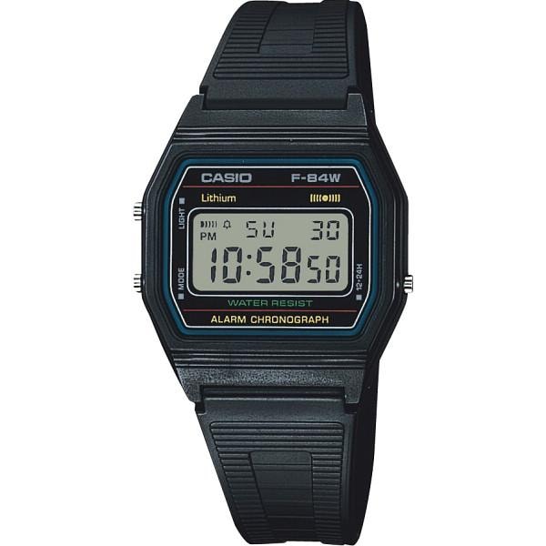 CASIO(カシオ)  腕時計 カシオ コレクション F-84W-1QJH メンズ ブラック
