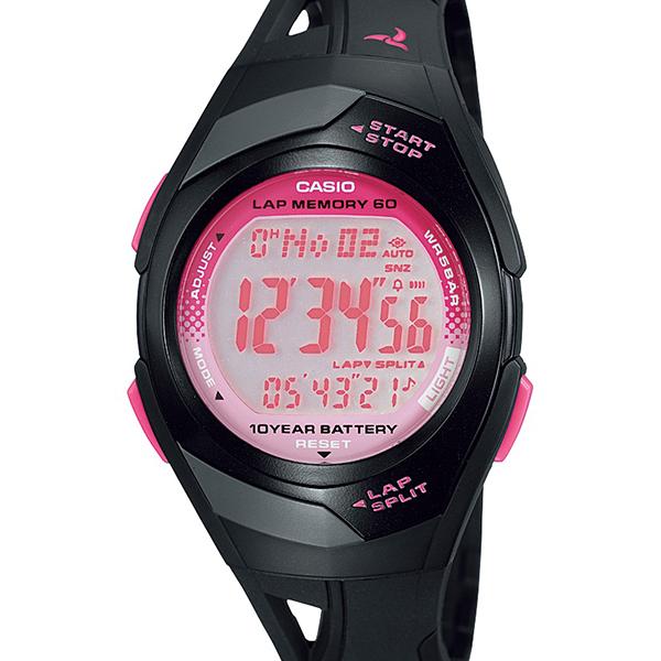 CASIO(カシオ)  腕時計 カシオ コレクション スポーツ ラップ スプリット  STR-300J-1BJH メンズ ブラック