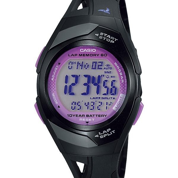 CASIO(カシオ)  腕時計 カシオ コレクション スポーツ ラップ スプリット  STR-300J-1CJH メンズ ブラック