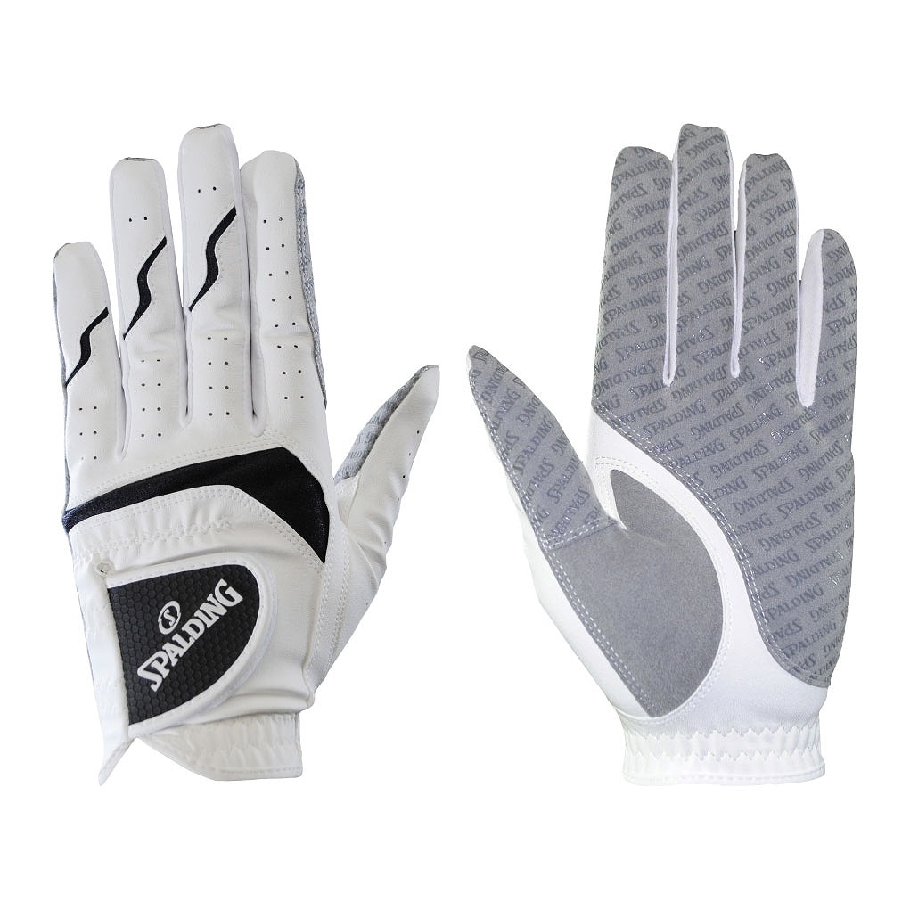 LEZAX(レザックス)  SPALDING 非公認シリコングローブ SPGL-3657 ホワイト L(25-26cm) 左手用