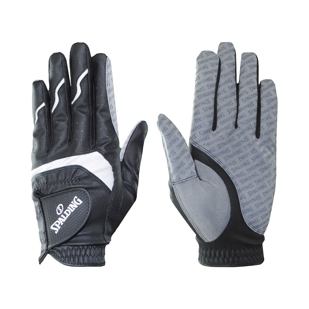 LEZAX(レザックス)  SPALDING 非公認シリコングローブ SPGL-3657 ブラック S(21-22cm)