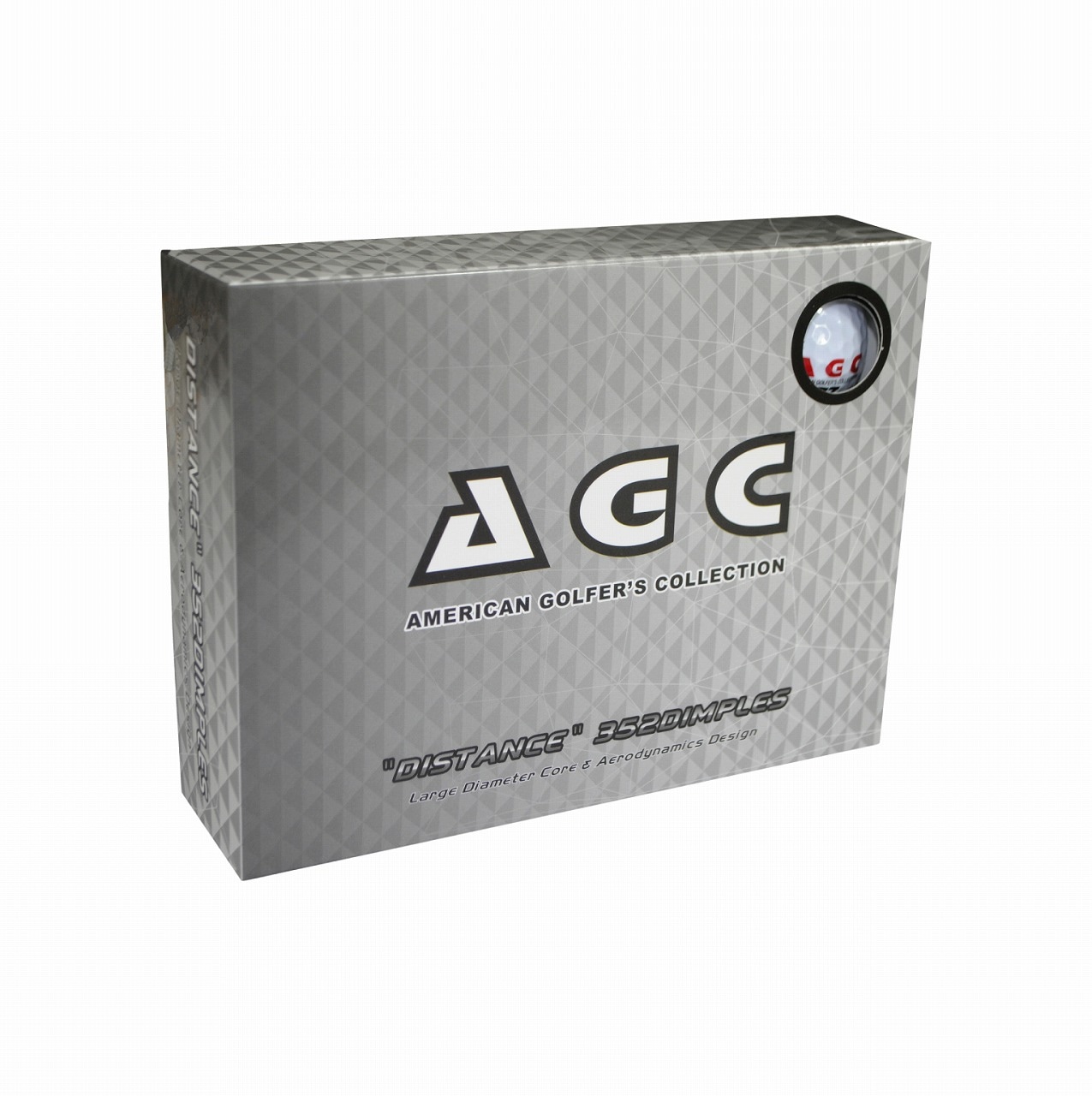 レザックス(LEZAX) エージーシー ゴルフボール（12個入り）AGBA-3790 ホワイト