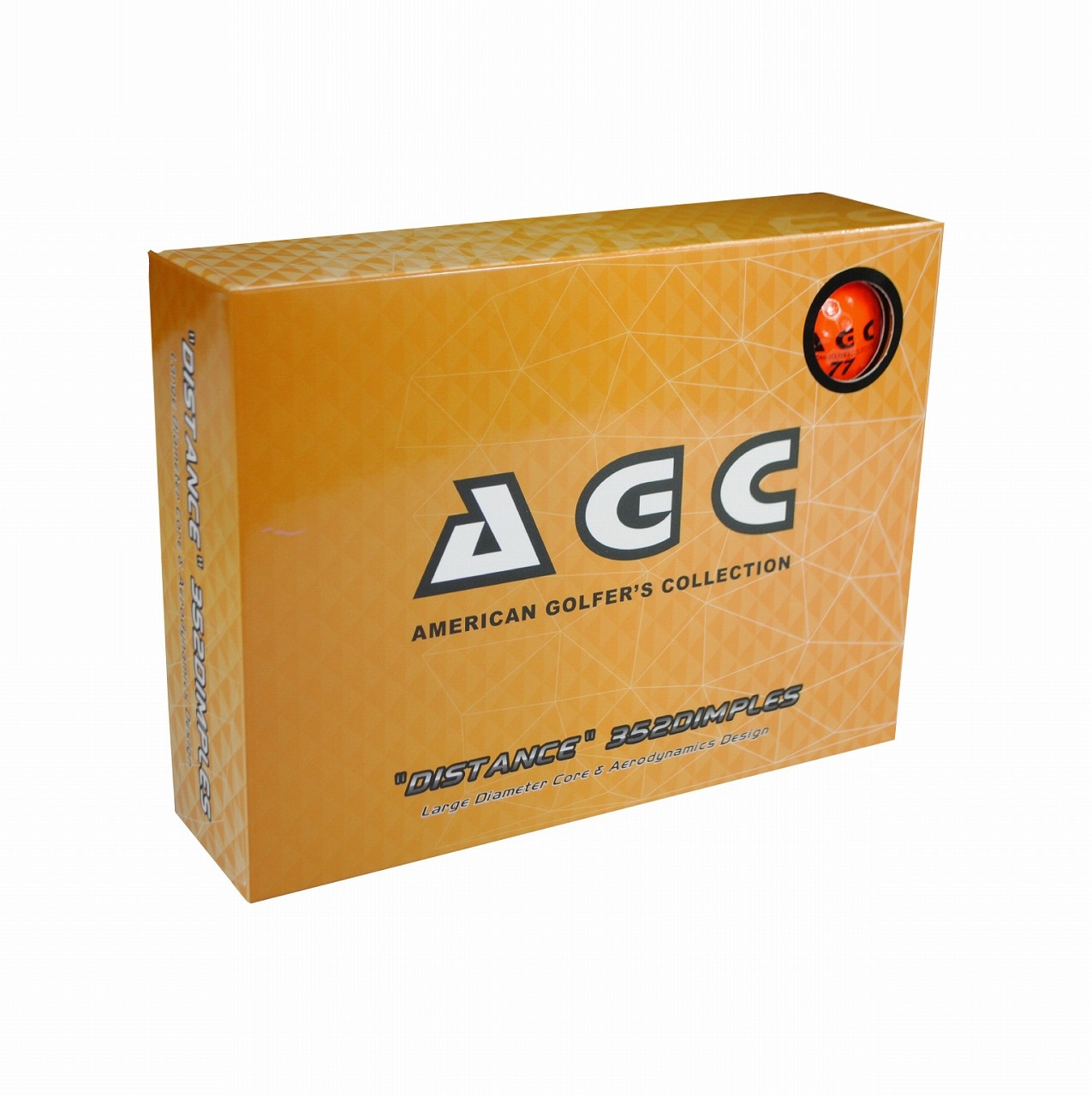 レザックス(LEZAX) エージーシー ゴルフボール（12個入り）AGBA-3790 オレンジ