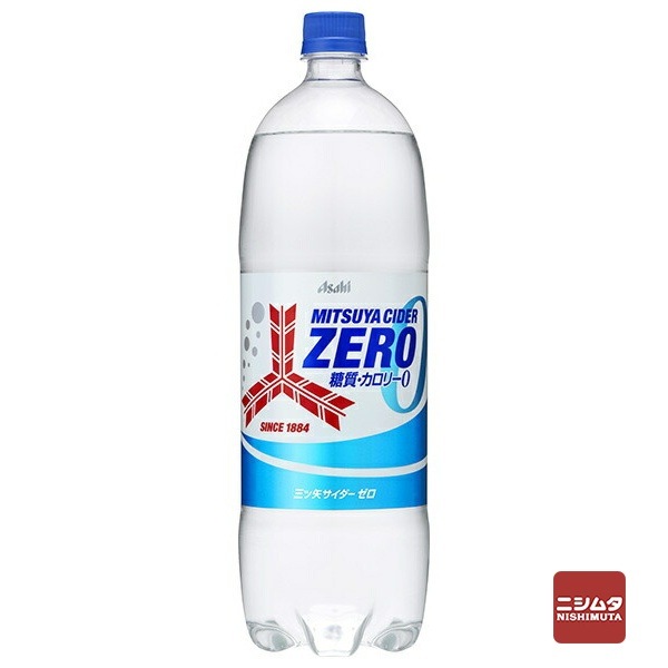 アサヒ飲料 三ツ矢サイダーZERO 1.5L ペットボトル | 炭酸 | ニシムタ