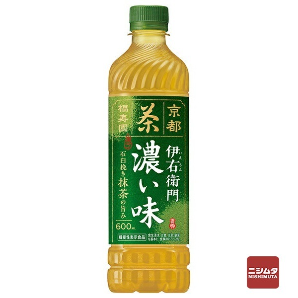 【機能性表示食品】サントリー　緑茶　伊右衛門　濃い味　600ml　ペットボトル 【ｍ特】