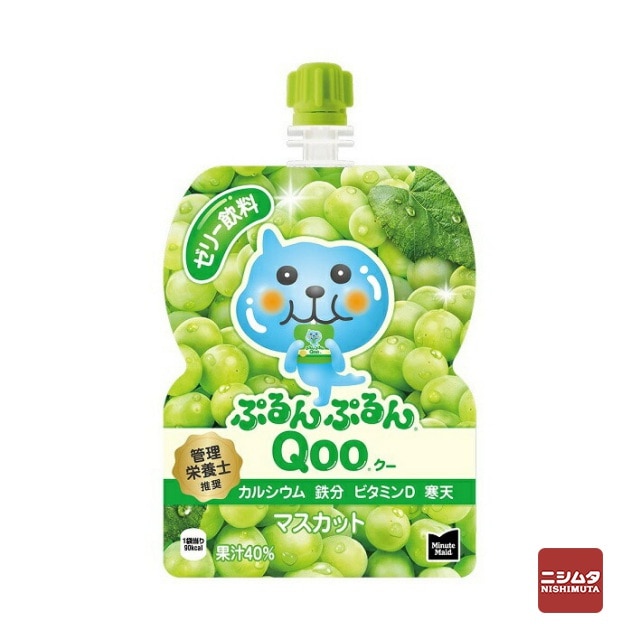 コカ・コーラ　ミニッツメイド　ぷるんぷるんQoo（クー） マスカット　125g　ゼリー飲料
