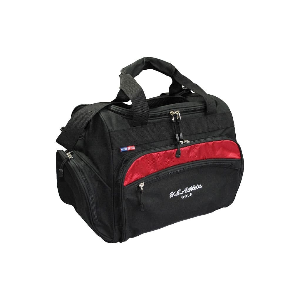 LEZAX(レザックス) ユーエスアスリート ボストンバッグ USBB-2203 ブラックxレッド