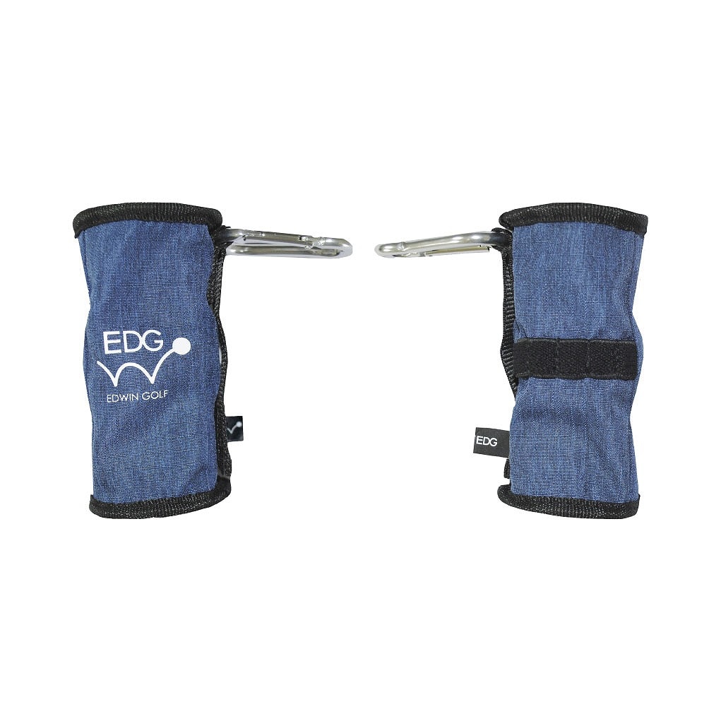 LEZAX(レザックス) EDWIN GOLF　ボールホルダー EDSC-3486 ネイビー