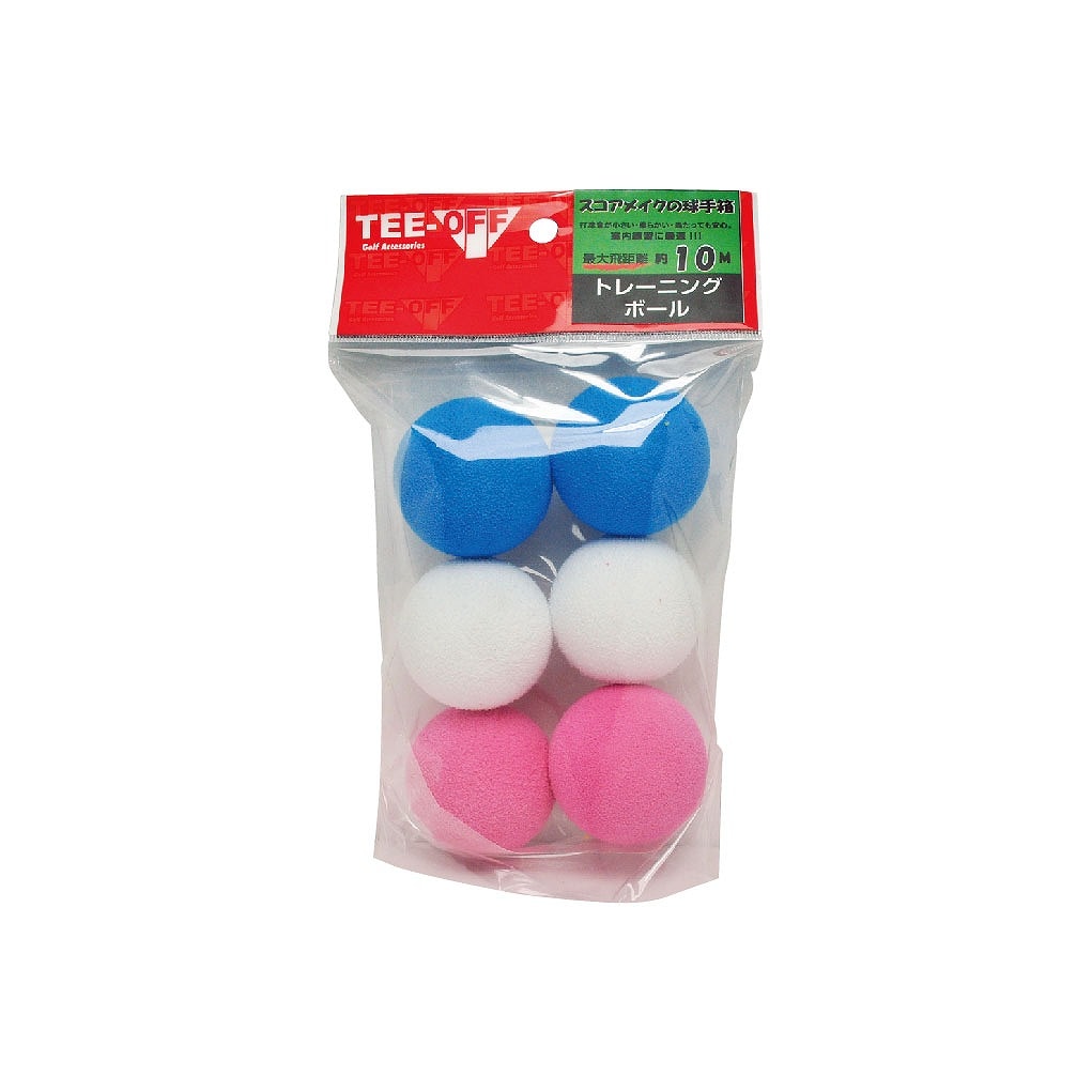 LEZAX(レザックス)  ティーオフ トレーニングボール TOPL-2123 6個入
