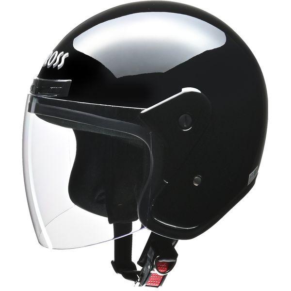 リード工業(LEAD) バイクヘルメット ジェット CROSS ブラック CR-720