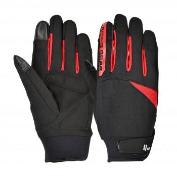 リード工業(LEAD)  ライトメッシュグローブ レッド フリーサイズ GM-506B