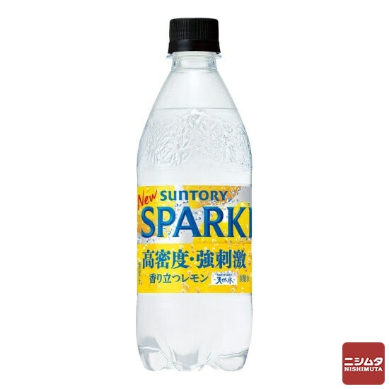 サントリー　天然水　SPARKLINGレモン　500ml　ペットボトル 【ｍ特】