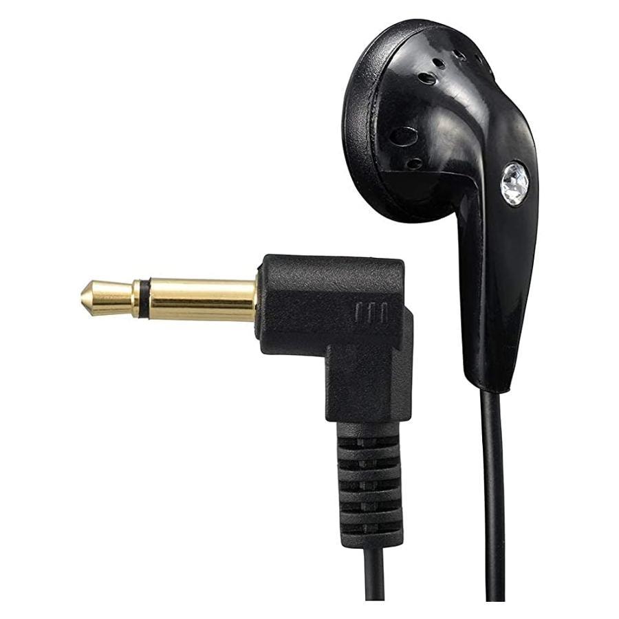 オーム電機 OHM AudioComm 片耳ラジオイヤホン モノラル インナー型 1m EAR-I112N