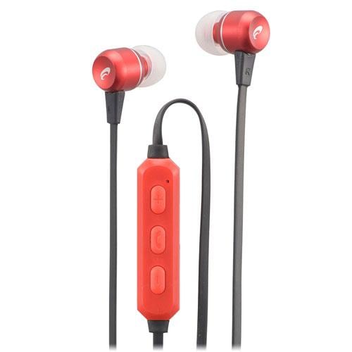 オーム電機 OHM AudioComm ワイヤレスイヤホン レッド HP-W173N-R