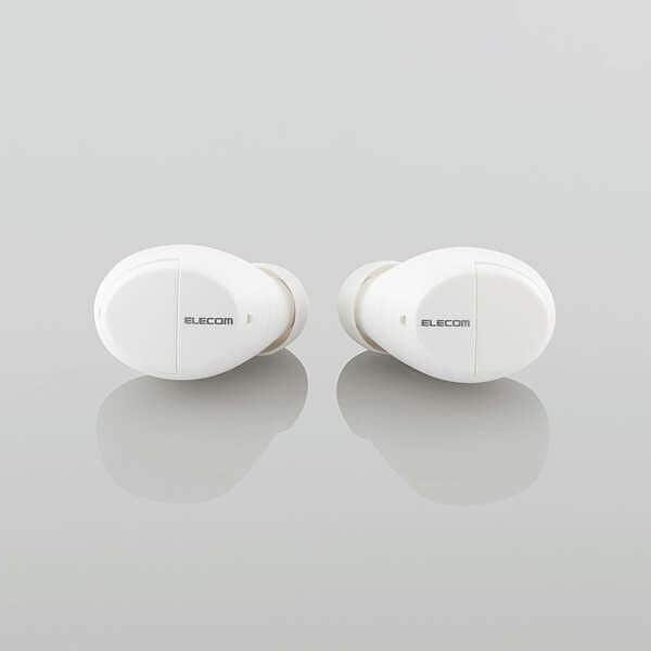 エレコム 完全ワイヤレスBluetoothヘッドホン LBT-TWS12シリーズ  LBT-TWS12WH