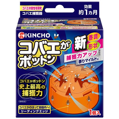 大日本除虫菊(株) KINCHO コバエがポットン 置き型　1個