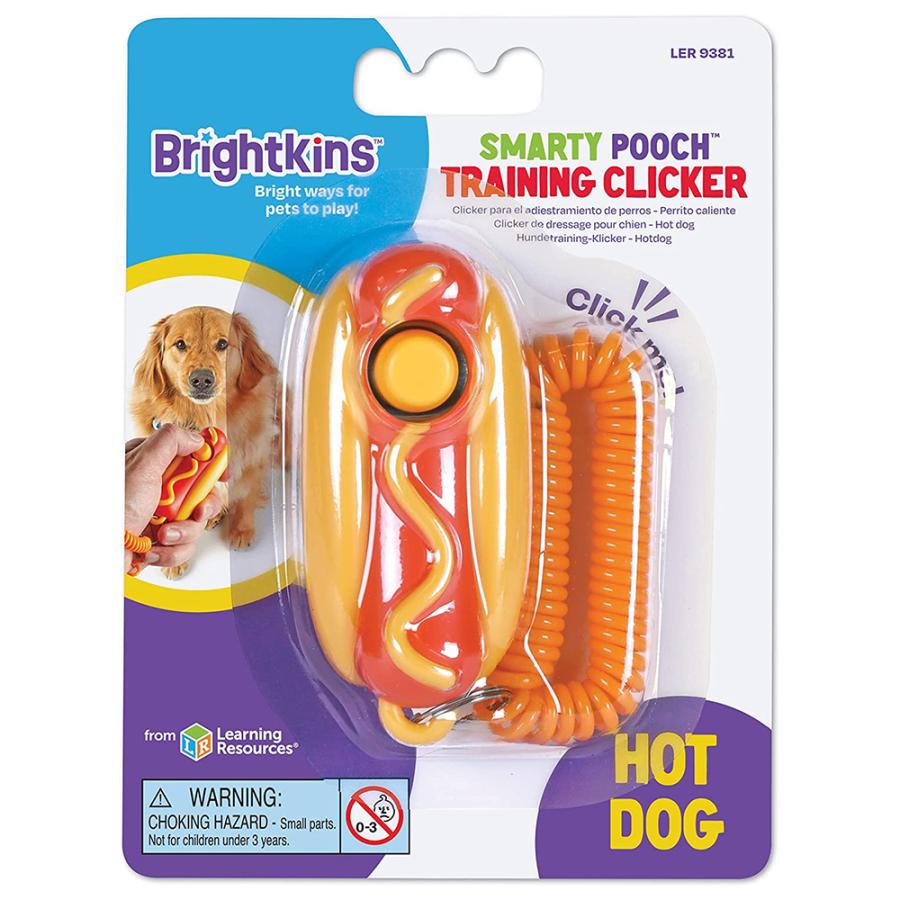 ブライトキンズ(Brightkins)  カチッとごほうびクリッカー ホットドッグ LER9381