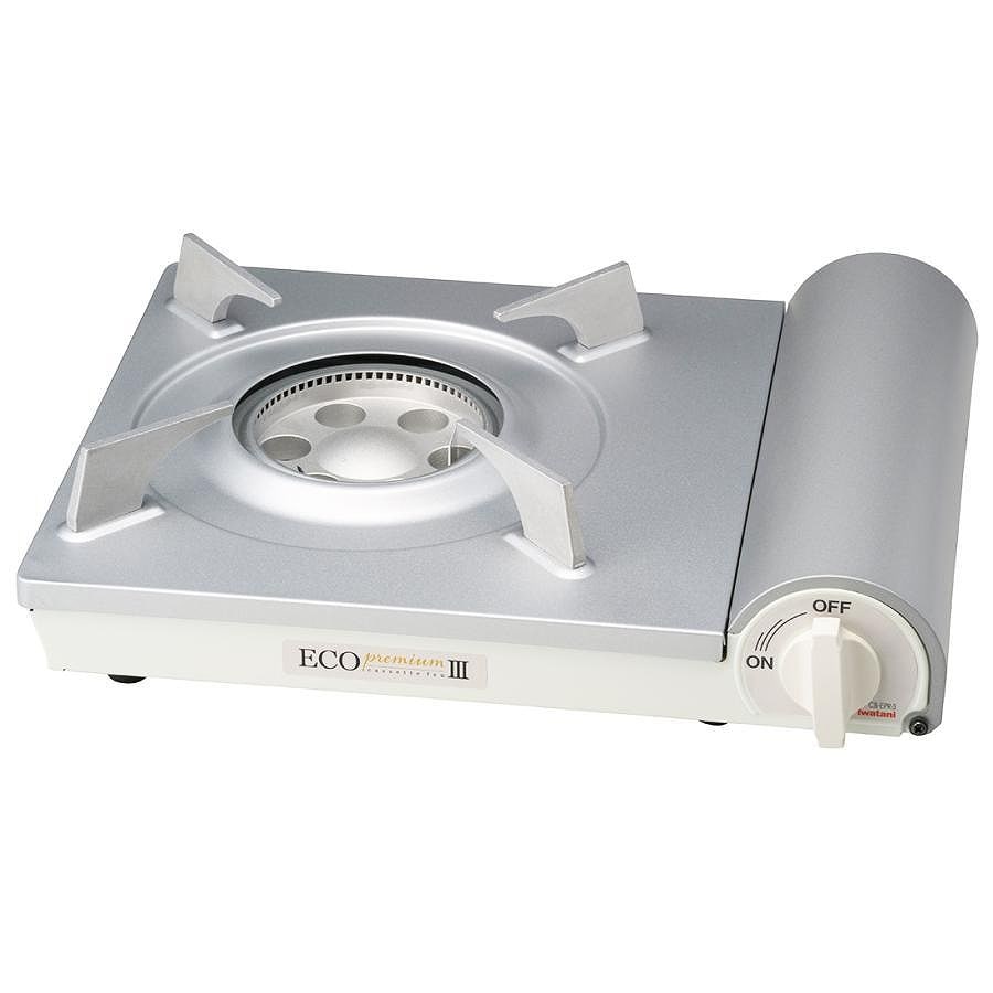 イワタニ カセットフー エコプレミアムIII カセットこんろ CB-EPR-3 ホワイト