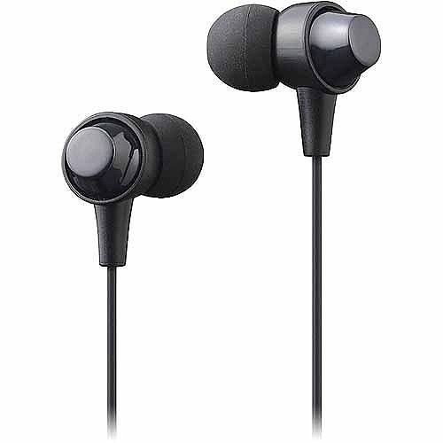 maxell  カナル型ヘッドホン「+FiT」MXH-C110BK ブラック