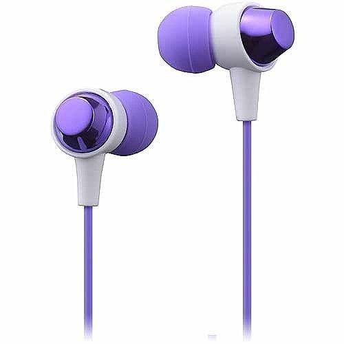 maxell  カナル型ヘッドホン「+FiT」MXH-C110PU パープル