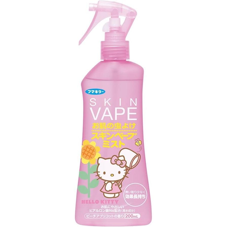 フマキラー  スキンベープ 虫よけスプレー ミストタイプ ハローキティ ピーチアプリコットの香り 200ml  【防除用医薬部外品】